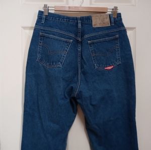 "No Excuses" Vintage High Waisted Blue Jeans (80s/90s)